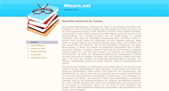 Desktop Screenshot of mlearn.net