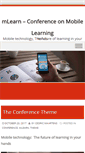 Mobile Screenshot of mlearn.org.za
